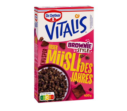 Dr Oetker Vitalis Müsli des Jahres Brownie Style 400g