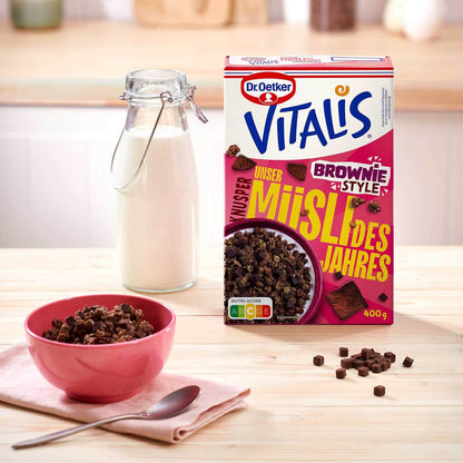 Dr Oetker Vitalis Müsli des Jahres Brownie Style 400g