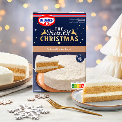 Dr Oetker Schneeflockentorte Backmischung