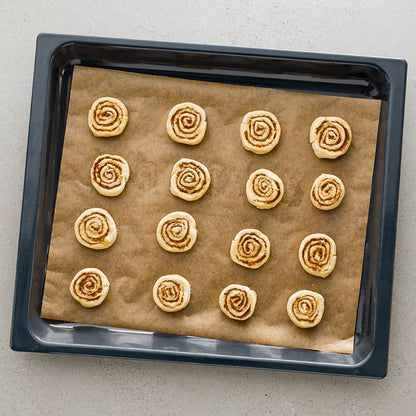 Dr. Oetker Cinnamon Rolls Backmischung Zubereitung im Air Fryer möglich