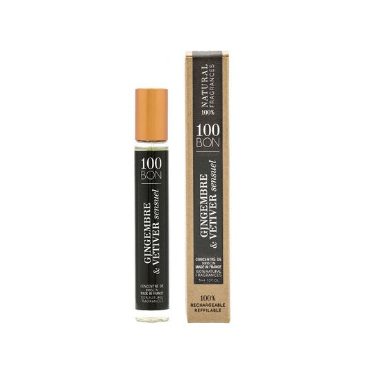 100 Bon 100 Bon, Gingembre & Vetiver Sensuel, Eau de Parfum, Unisex, 15 ml *Miniatur Miniature