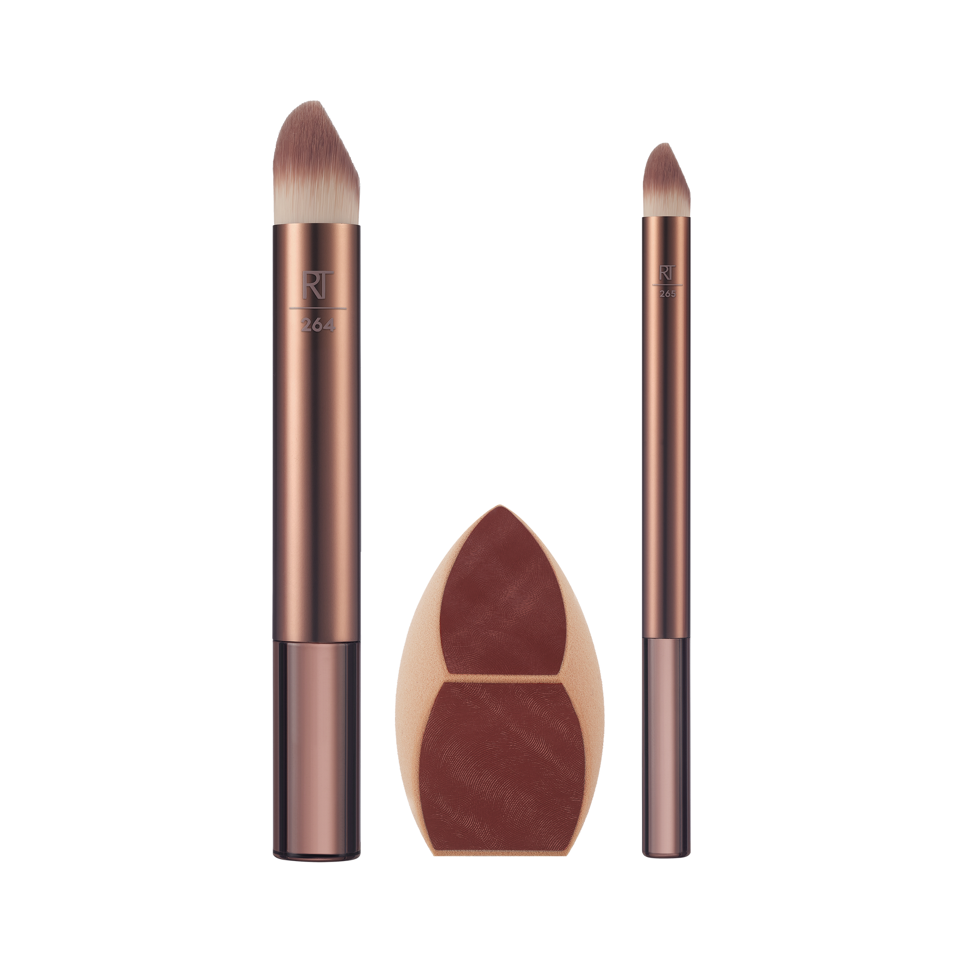 REAL TECHNIQUES REAL TECHNIQUES Makeupsaver Schwamm-Set 3 Stück Pinselreiniger Aufbewahrung Make-up