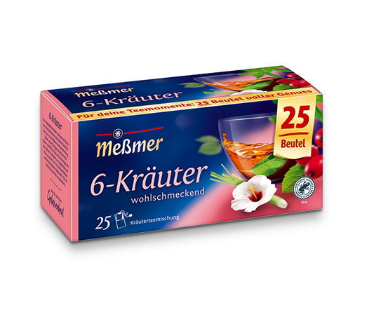 Meßmer 6-Kräuter-Mischung 25er - Candyshop.ch