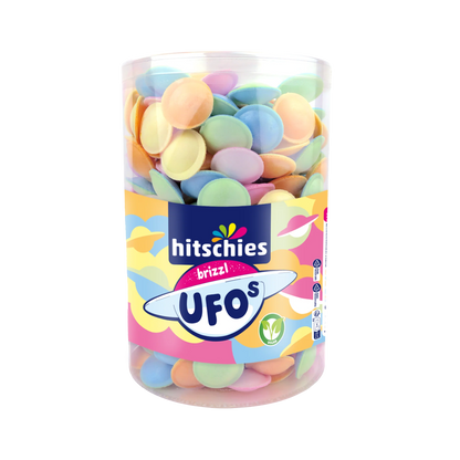 Hitschies Brizzl Ufo´s Brausefüllung 450 g Dose