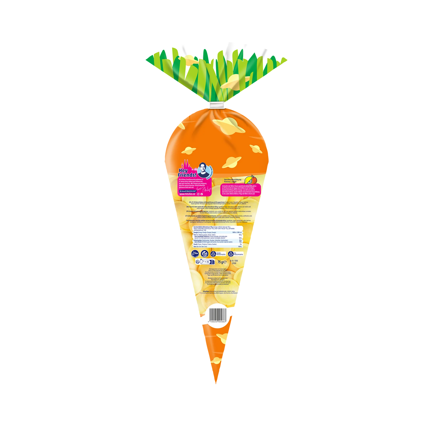 Hitschies brizzl UFOs Happy Carrot