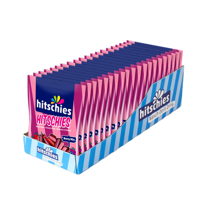 hitschies Berry Mix 125g Sorten Mix aus Waldfrucht, Kirsche, Erdbeere & Himbeere - Candyshop.ch