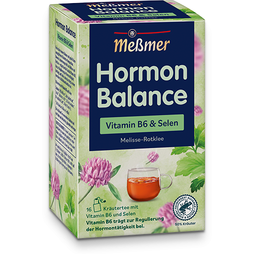 Messmer Hormon Balance Kräutertee mit Vitamin B6 und Selen - Candyshop.ch