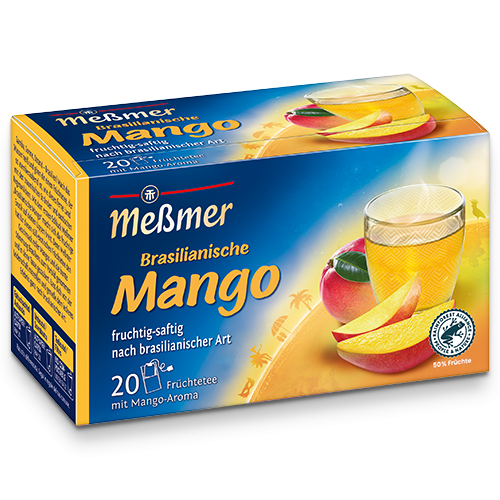 Messmer Brasilianische Mango Früchtetee mit Mango Aroma - Candyshop.ch