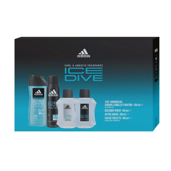 Adidas Ice Dive Estuche 4 Piezas