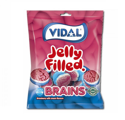 Vidal Filled Brains Fruchtgummi Gehirn 90g Beutel