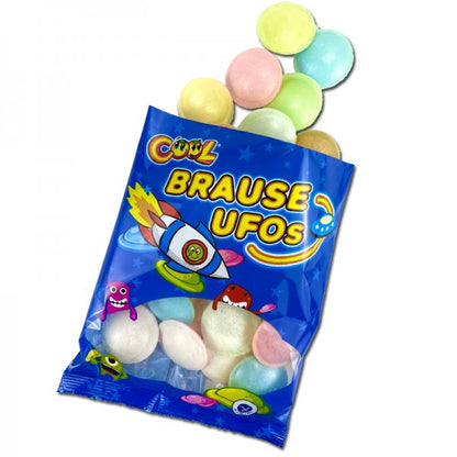 Cool Brause Ufos, saure Brauseoblaten, 39g Beutel