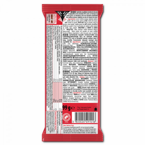 KitKat Tafel Double Chocolate Schokolade 99g Tafel