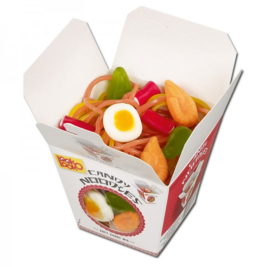 Look-o-Look Candy Noodles Nudeln aus Fruchtgummi Schaumzucker 110g
