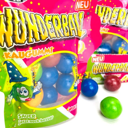 Zed Candy Wunderball Original & Sauer, Kaugummi, 70g Beutel