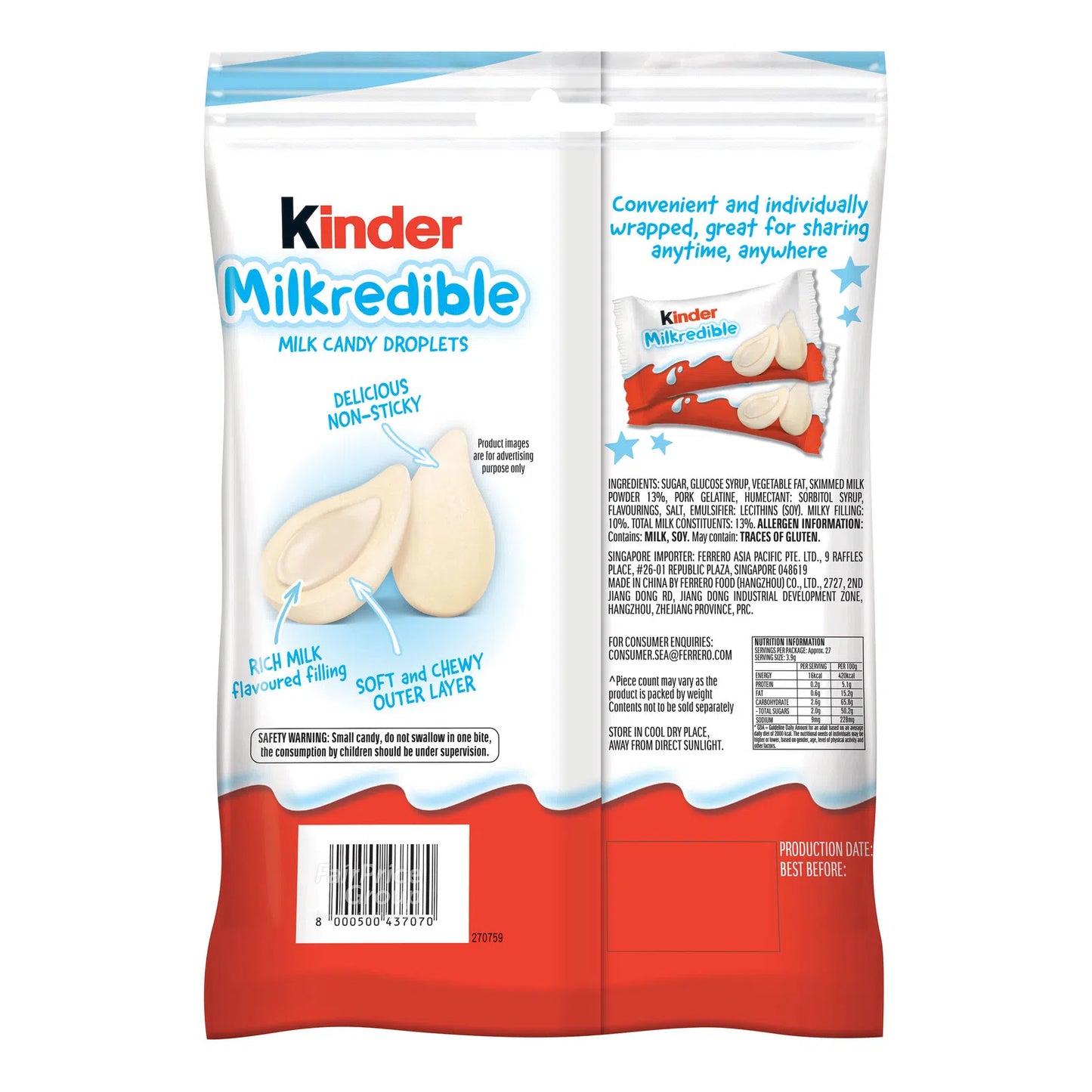 Kinder Milkredible Milk 46,8g
