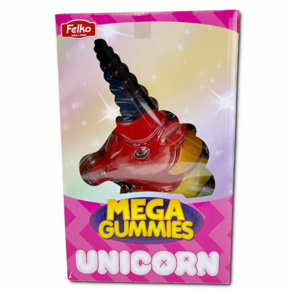 Felko Mega Gummies Unicorn, Riesenfruchtgummi, 600g