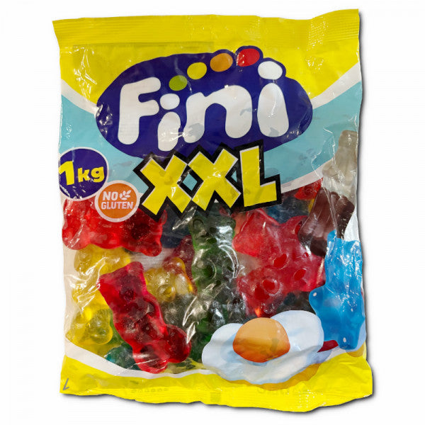 Fini Riesen Bären Fruchtgummi 1kg Beutel 8,5cm