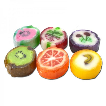 Cool Rocks Bonbons 1kg Hartkaramellen mit Fruchtgeschmack und Motiven Dose
