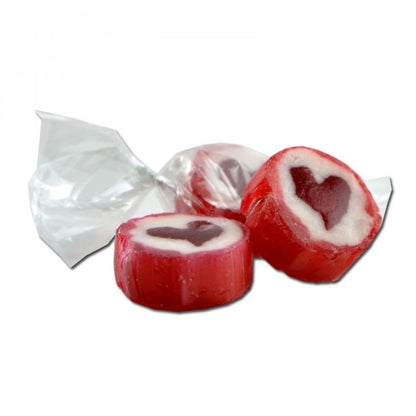 Cool Süße Herzen Bonbons 1kg Hartkaramellen mit Fruchtgeschmack mit Herzmotiv