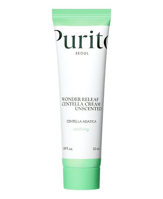 PURITO Wonder Releaf Centella Cream Duftfrei 50 ml Gesichtspflege Creme
