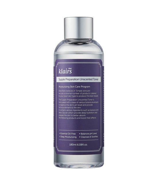 Klairs Supple Preparation Unscented Toner 180 ml