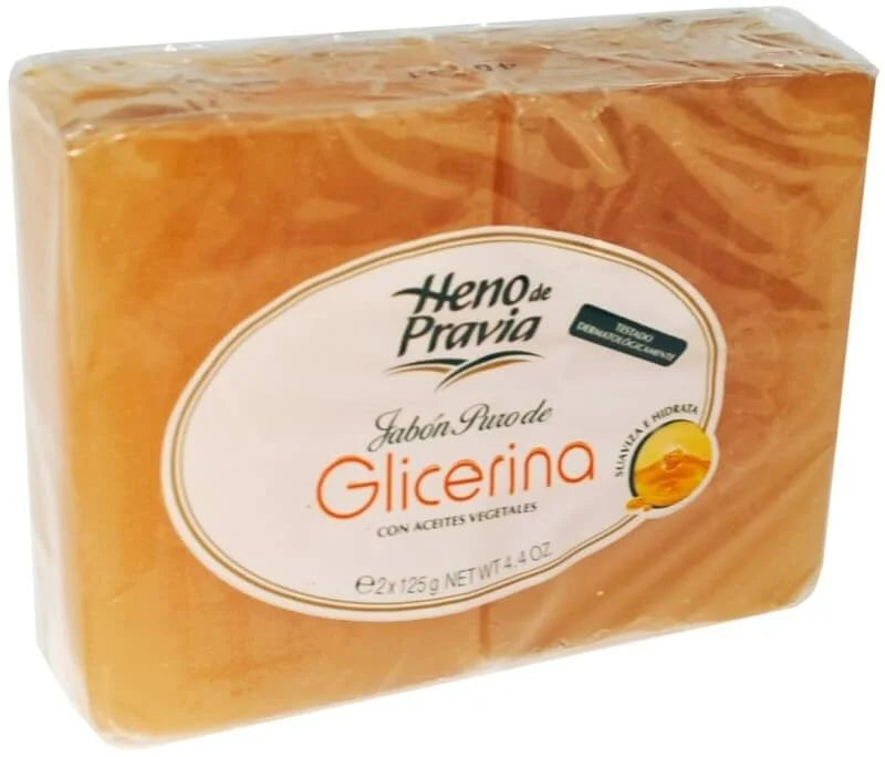 HENO DE PRAVIA HENO DE PRAVIA Glycerin Seife Pack 2 Stück je 125 g Kosmetik