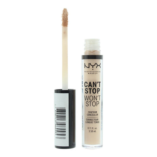 Nyx Nyx, Can't Stop Won't Stop, Flüssig-Concealer, Vanille, 3.5 ml Regular