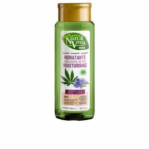 NATURVITAL Eco Feuchtigkeitsspendendes Hanf- und Leinsamen Shampoo 300 ml Kosmetik