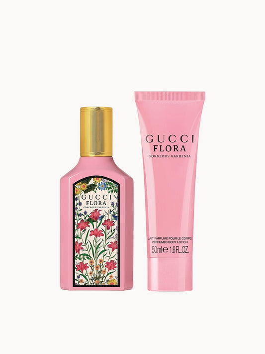 GUCCI GUCCI Set Flora Gorgeous Gardenia Eau de Parfum 50 ml und Body Lotion 75 ml Parfüm