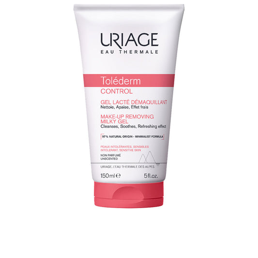 Uriage Uriage, Toléderm, Beruhigend, Reinigungs- und Abschminkgel 2-in-1, 150 ml Regular