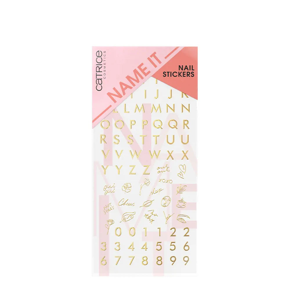 CATRICE CATRICE Name It Nail Stickers 91 U Nagelsticker Nail Art Aufkleber Nagelpflege