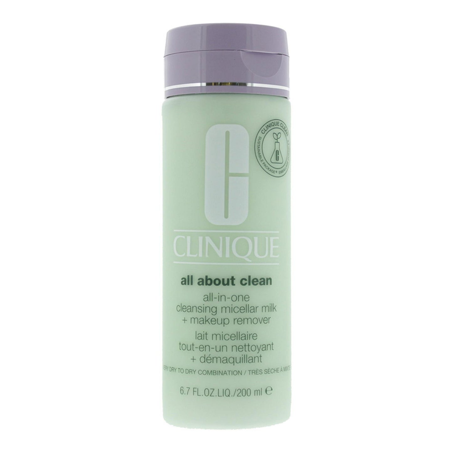Clinique Clinique, All About Clean, Beseitigt Unreinheiten, Mizellenmilch, 200 ml Regular