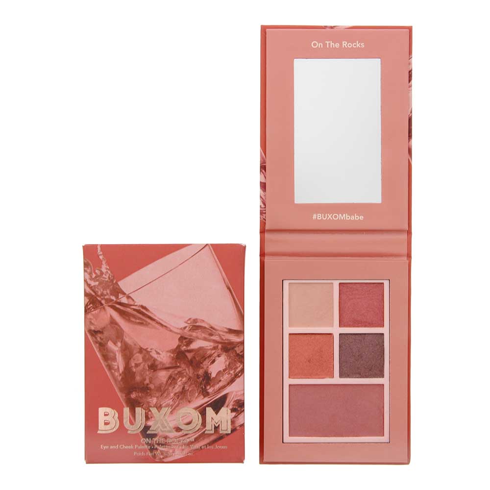 Buxom On The Rocks Lidschattenpalette – 5 vielseitige Farbtöne für strahlende Augen