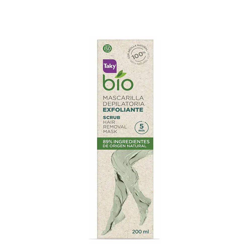 TAKY TAKY Bio Natural Peeling- und Enthaarungsmaske 200 ml Kosmetik