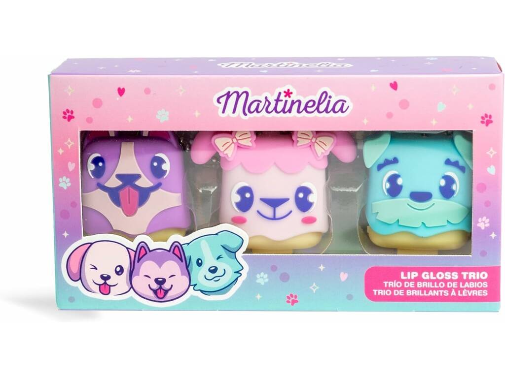 MARTINELIA MARTINELIA World Lipgloss Trio Set Lippenpflege Gloss 3er Pack