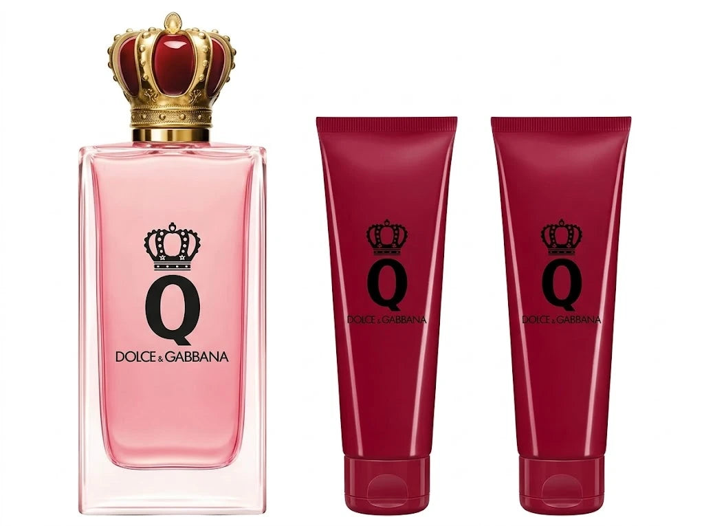 D&G Q Femme Eau de Parfum Set 100 ml + S/G 50 ml + B/L 50 ml