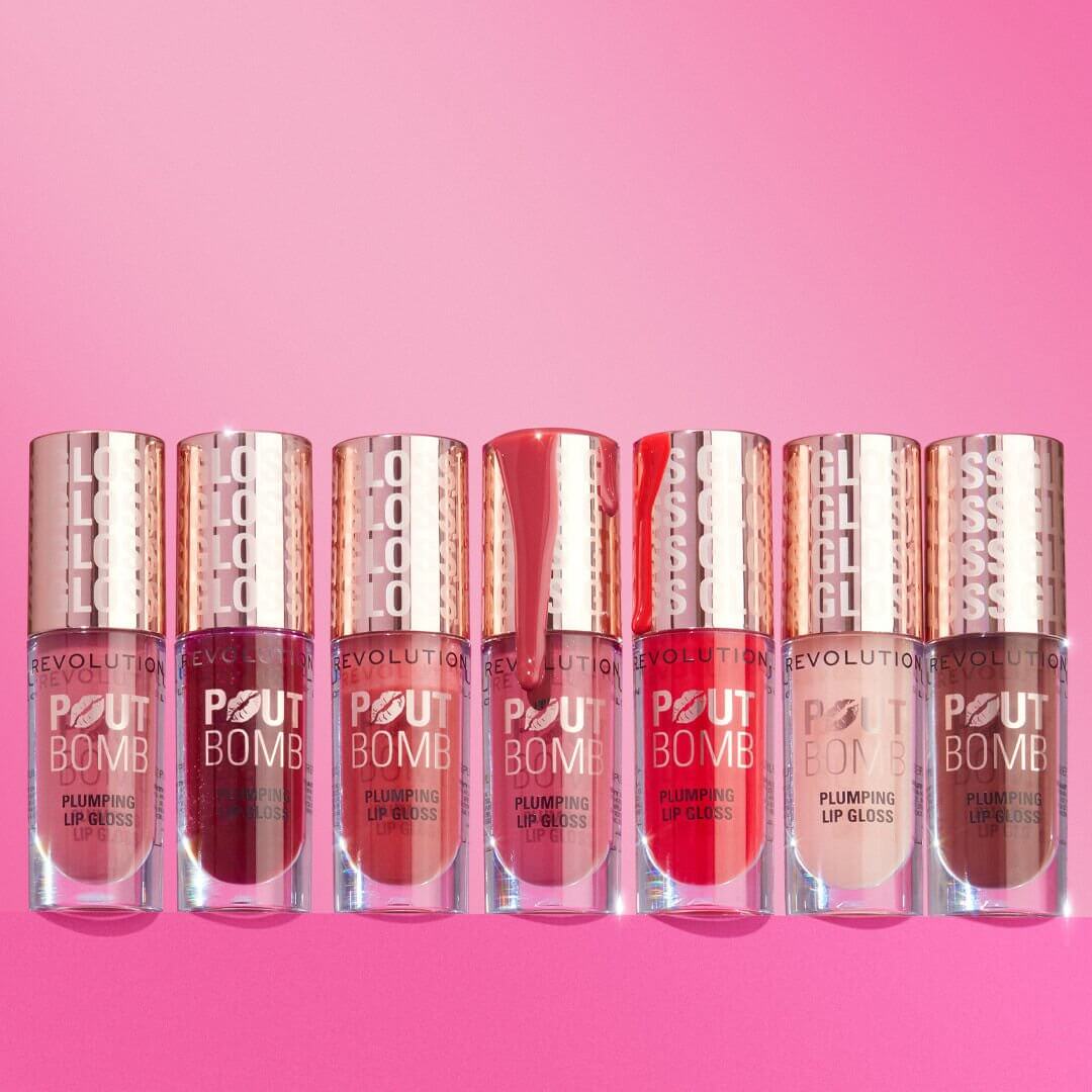 REVOLUTION MAKE UP REVOLUTION MAKE UP Pout Bomb Plumping Gloss Glaze 4,6 ml Lippen-Gloss Make-up