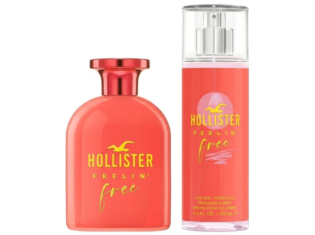 HOLLISTER Feeling Free Her Set Eau de Parfum 50 ml + B/M 125 ml