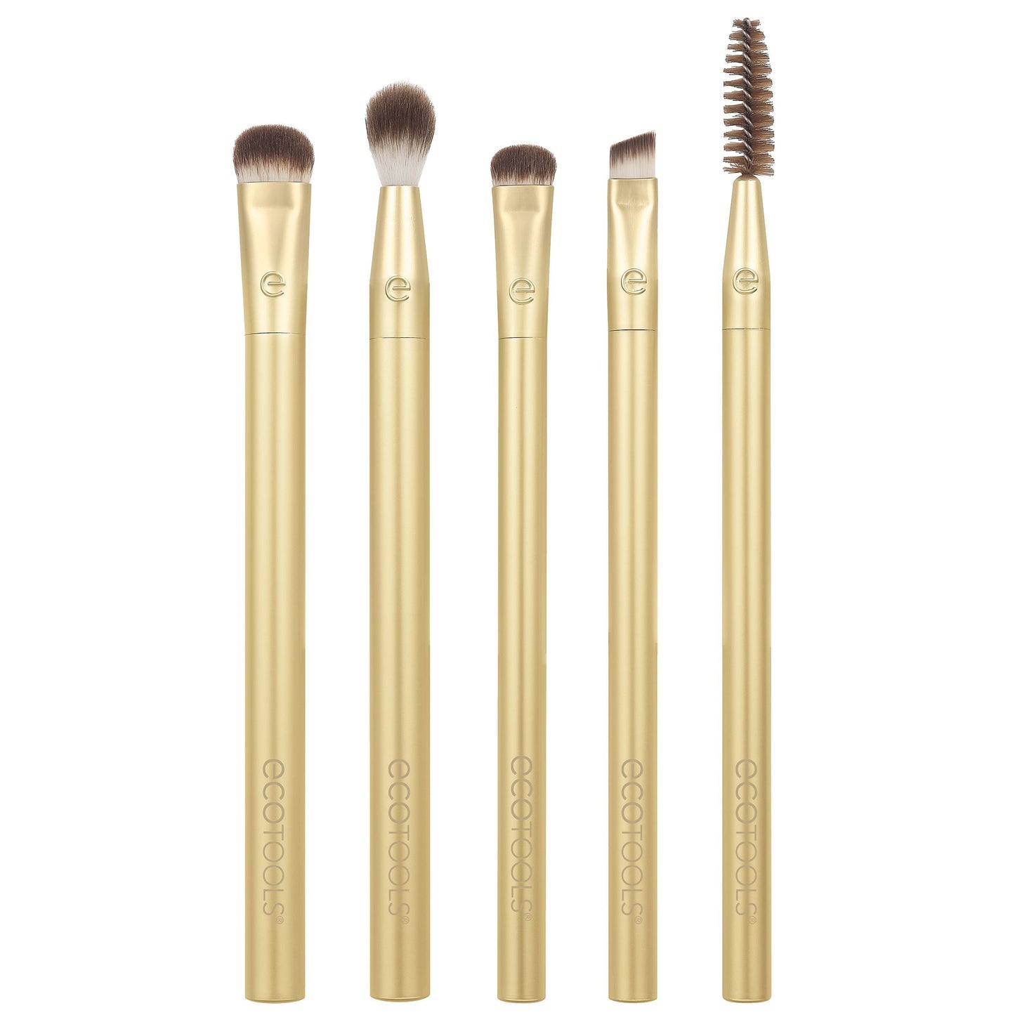 ECOTOOLS ECOTOOLS Precious Metals Brightening Set 5-teilig Make-up Pinsel Kosmetik Zubehör