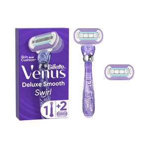 GILLETTE Venus Swirl Smooth Rasierapparat mit 2 Ersatzklingen Kosmetik