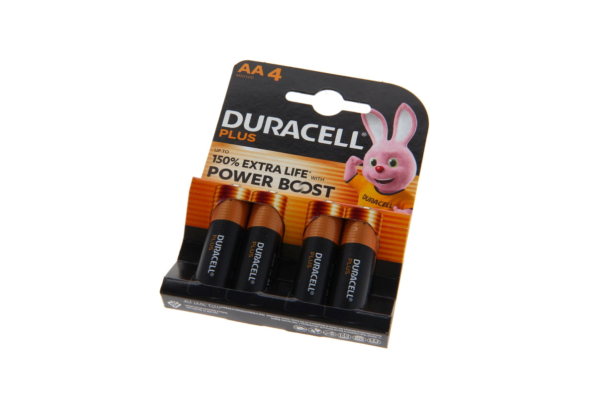 Duracell Pilas Plus Lr06 Aa Pack 4 Unid
