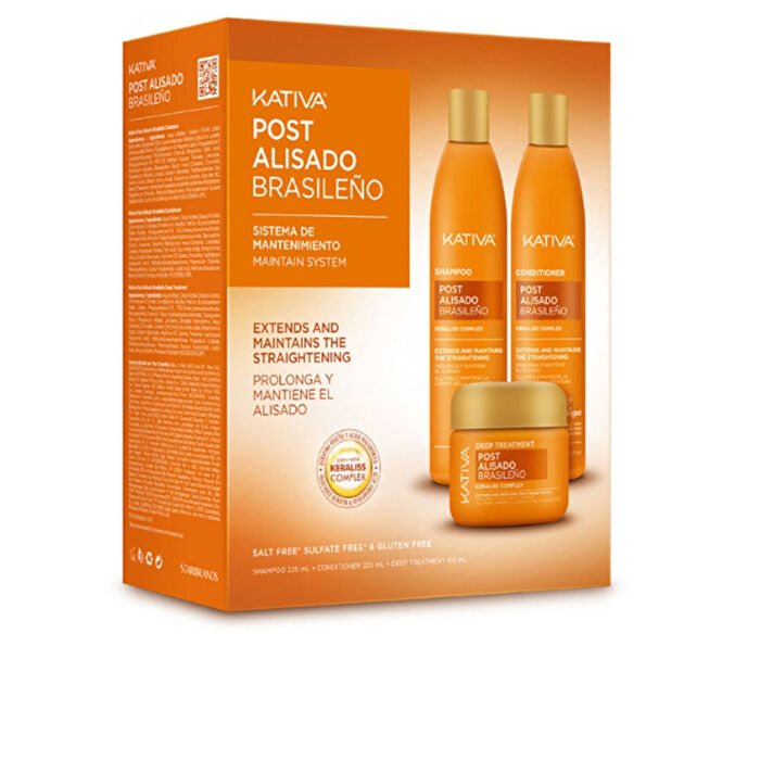 KATIVA KATIVA Profesional Post Alisado Brasileño Set 3 Stück Kosmetikprodukte