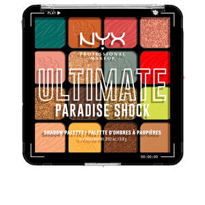 NYX NYX Ultimate Paradise Shock Lidschattenpalette 16 Farben 16 x 0,8 g Kosmetik