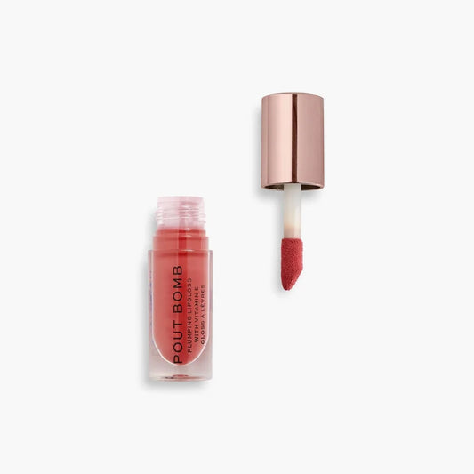 REVOLUTION MAKE UP REVOLUTION MAKE UP Pout Bomb Plumping Gloss Peachy 4,6 ml Lipgloss Make-up