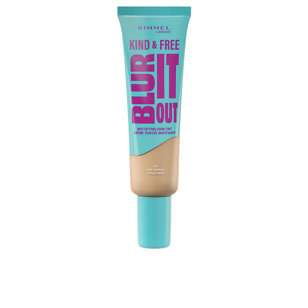 RIMMEL LONDON Kind y Free Blur It Out Base Efecto Mate 150-Rose Vanilla 30 ml