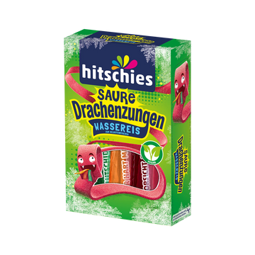 Hitschies Saure Drachenzungen Wassereis 10x40ml Fruchtgeschmack