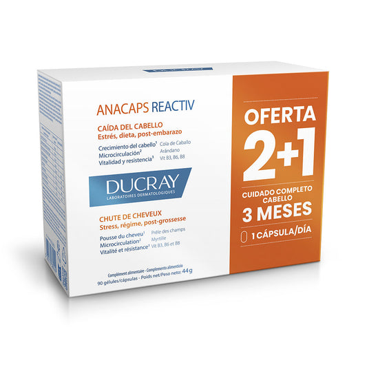ANACAPS REACTIV reactional anti-hair loss tablets 90 units