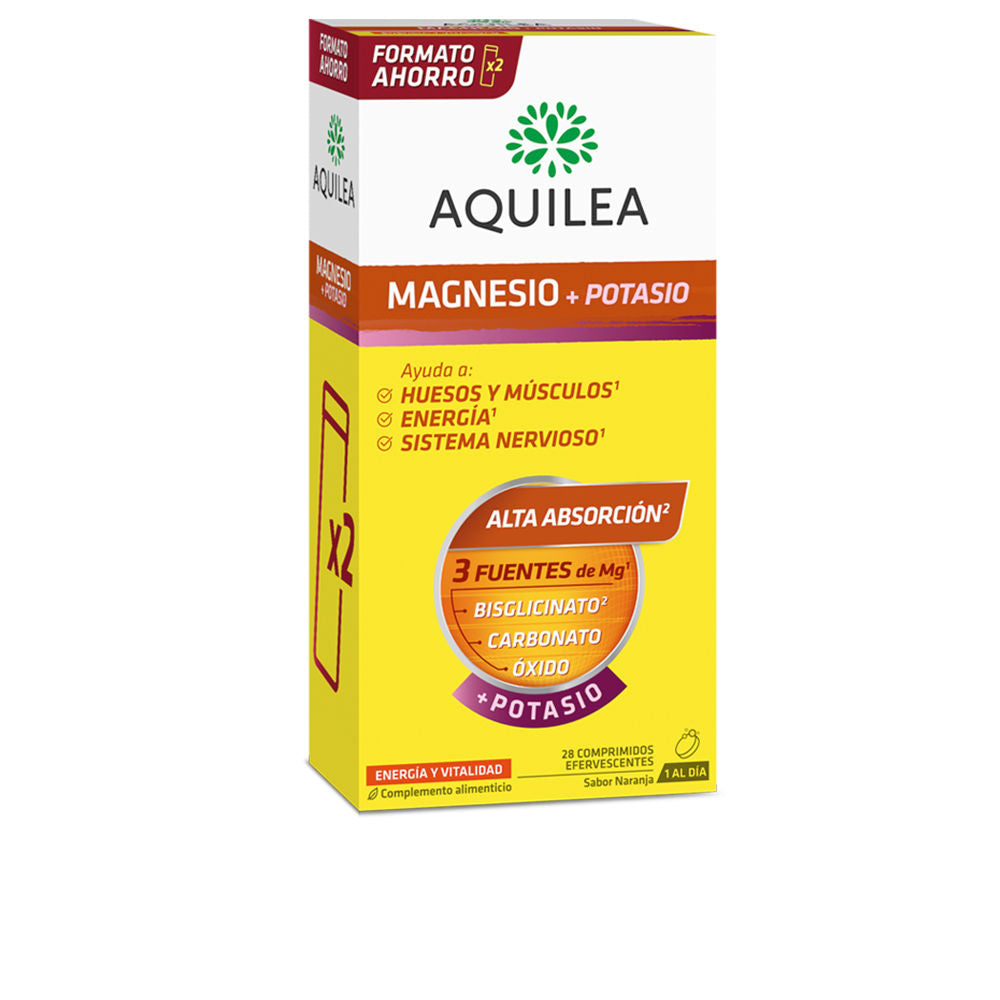 MAGNESIUM+POTASSIUM effervescent tablets 28 units