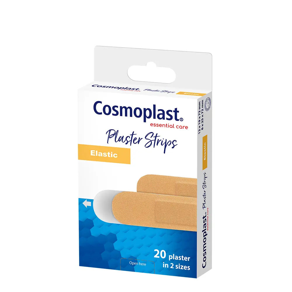 COSMOPLAST Apósitos Elásticos Quick-Zip elastische Pflaster 20 Stück