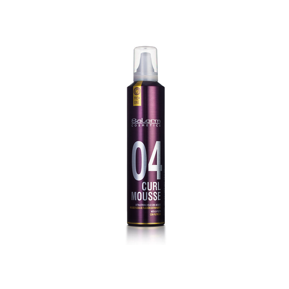 SALERM COSMETICS SALERM COSMETICS Curl Mousse 04 Espuma De Rizos Fijación Media 200 ml Haarmousse Make-up